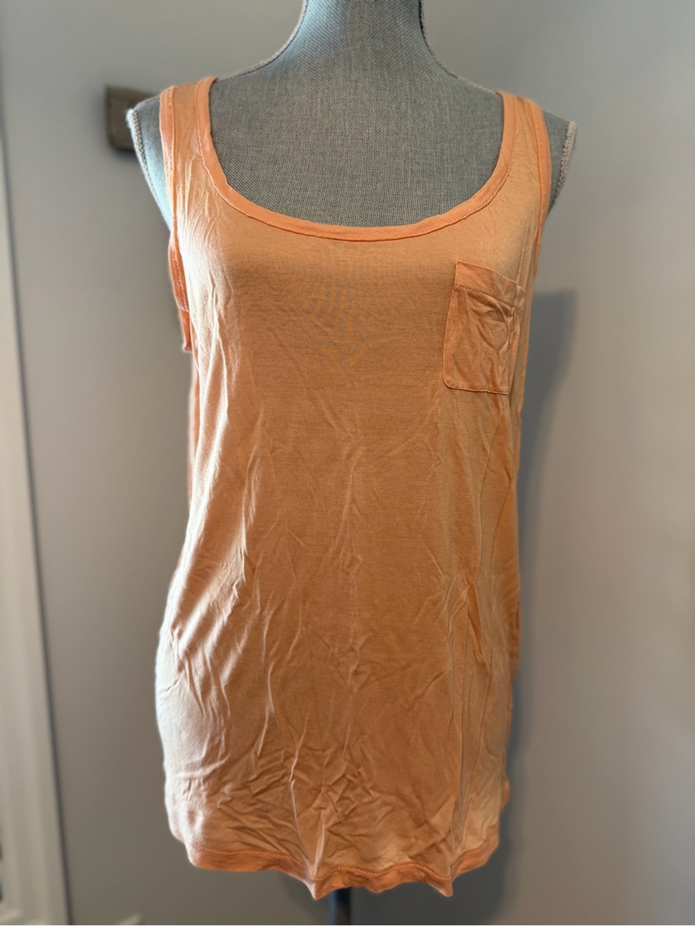 J CREW Sleeveless Super Soft Modal Long Tank Top balletcore casual coquette